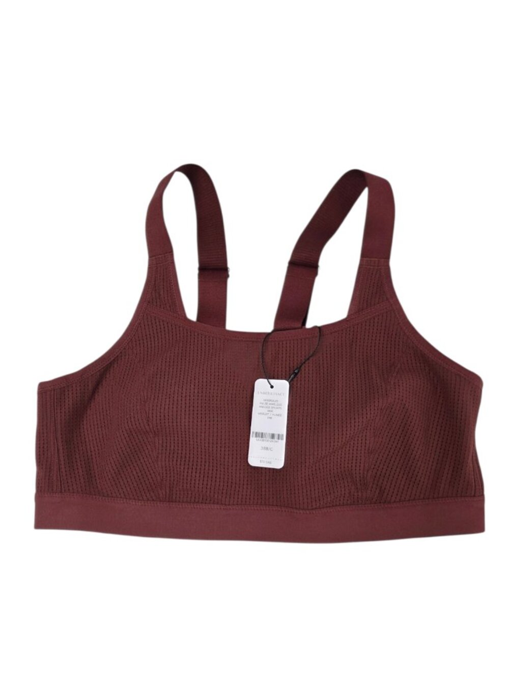 Understance Wireless Pulse Sport Bra 38B/C Merlot — Gym Activewear